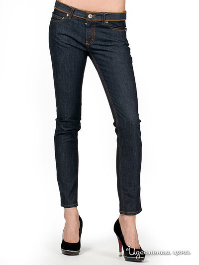 Брюки Moschino, цвет цвет темно-синий