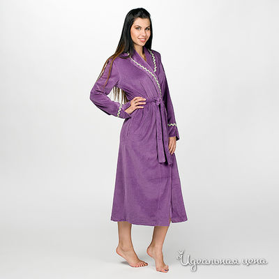 Халат Nic Club, цвет цвет фиолетовый