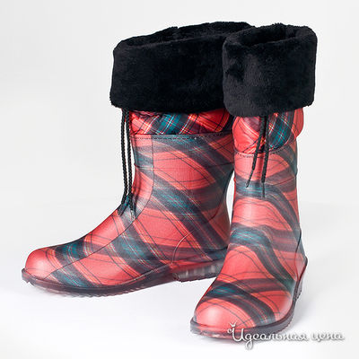 Сапоги G&G, цвет цвет красный