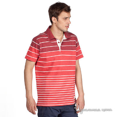 Поло Marlboro Classics, цвет цвет красный