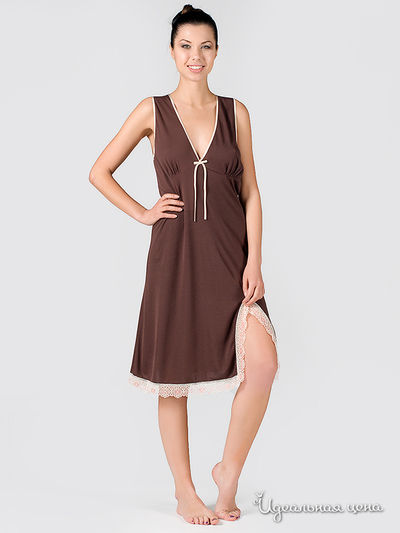 Сорочка Nataliette Cherie, цвет цвет шоколадный