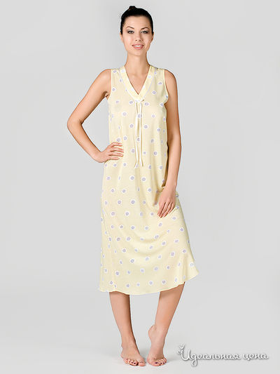 Сорочка Nataliette Cherie, цвет цвет желтый