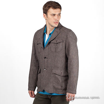 Пиджак Marlboro Classics, цвет цвет серый