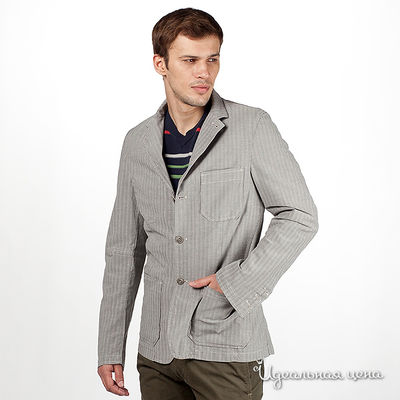 Пиджак Marlboro Classics мужской, цвет серый