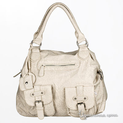 Сумка Feel Fashion, цвет цвет светло-бежевый