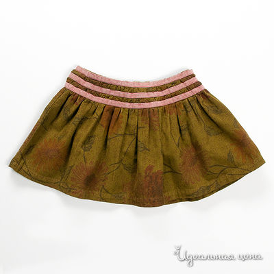 Юбка Sophie Catalou, цвет цвет оливковый