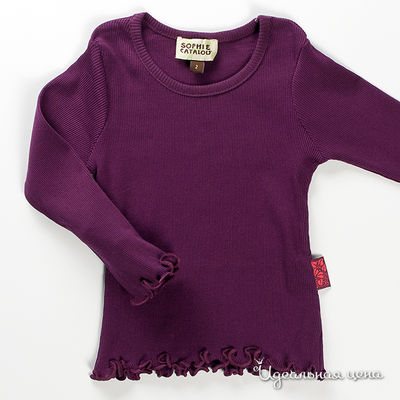 Кофта Sophie Catalou, цвет баклажан