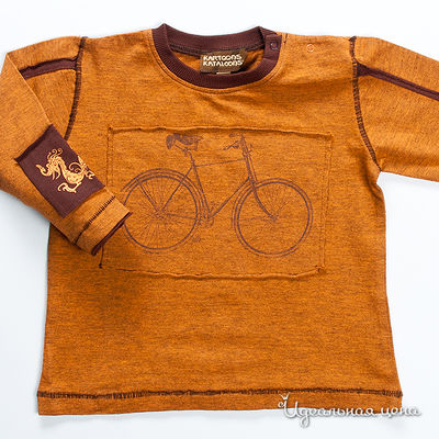 Футболка Sophie Catalou, цвет цвет оранжевый