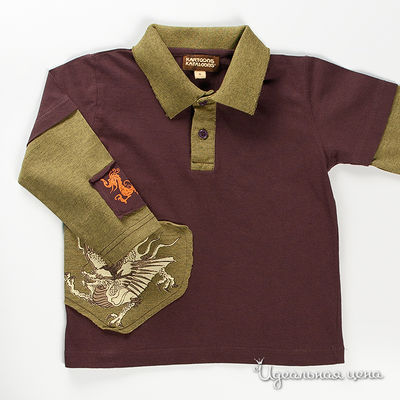 Футболка-поло Sophie Catalou, цвет цвет мока