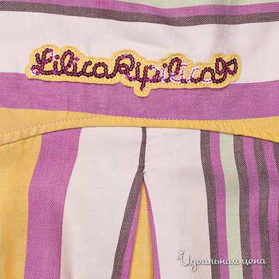 Комплект из блузки и шорт Lilica Ripilica для девочки, цвет мультиколор, рост 121-130 см