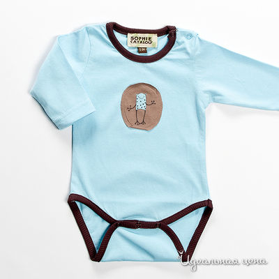 Боди Sophie Catalou, цвет голубой