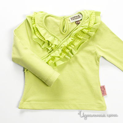 Кофта Sophie Catalou, цвет цвет салатовый