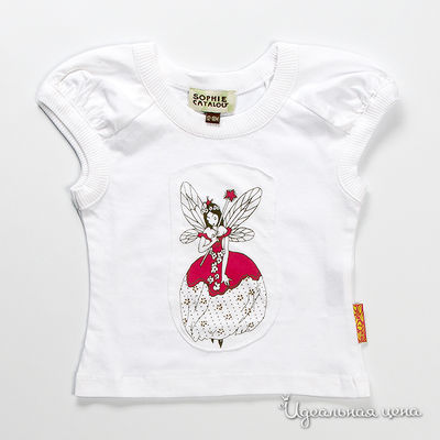 Футболка Sophie Catalou, цвет цвет белый
