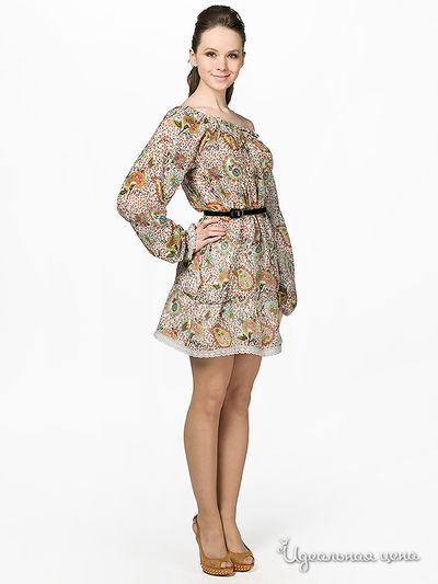 Туника Cristina Gavioli, цвет цвет мультиколор