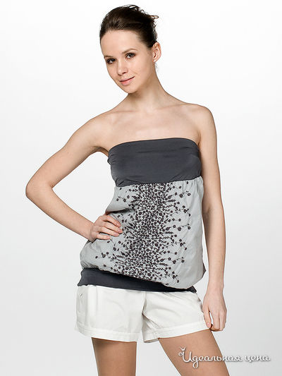 Топ Cristina Gavioli, цвет цвет темно-серый / жемчужный