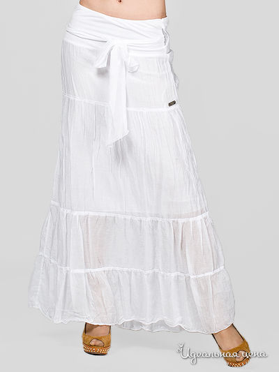 Юбка Cristina Gavioli, цвет цвет белый