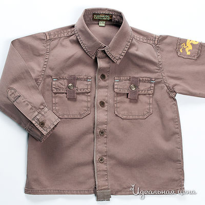 рубашка Sophie Catalou, цвет трюфель