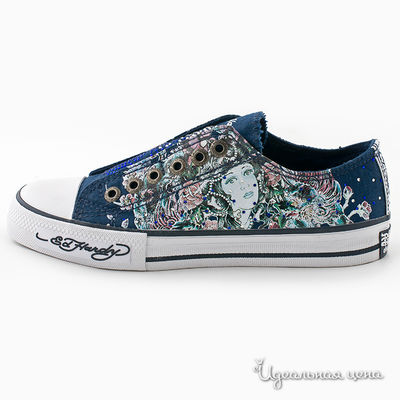 Кеды Ed Hardy, цвет цвет синий