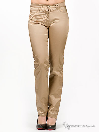 Брюки Luisa Cerano, цвет цвет песочный