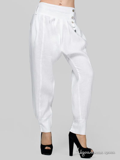 Брюки Cristina Gavioli, цвет цвет белый