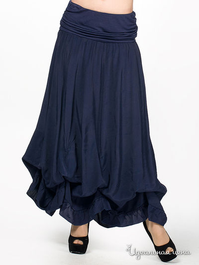 Юбка Cristina Gavioli, цвет цвет синий