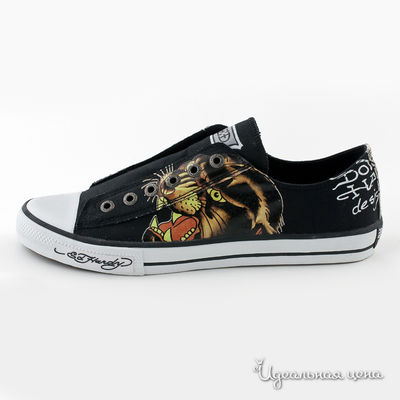 Кеды Ed Hardy, цвет цвет черный