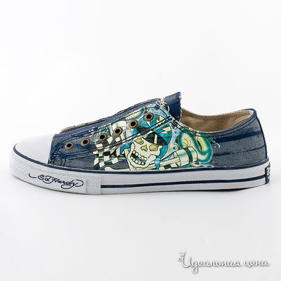 Кеды Ed Hardy, цвет цвет синий