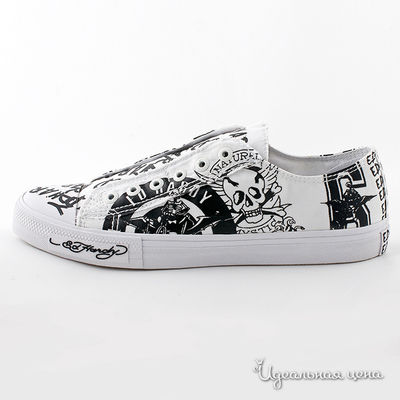 Кеды Ed Hardy, цвет цвет белый