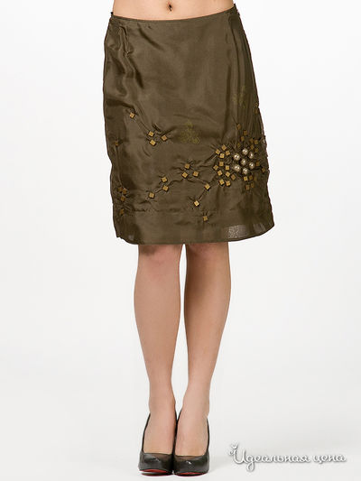 Юбка Luisa Cerano, цвет цвет хаки