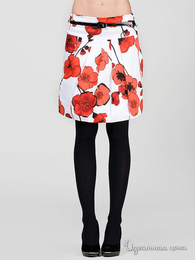 Юбка Rinascimento, цвет цвет белый / красный