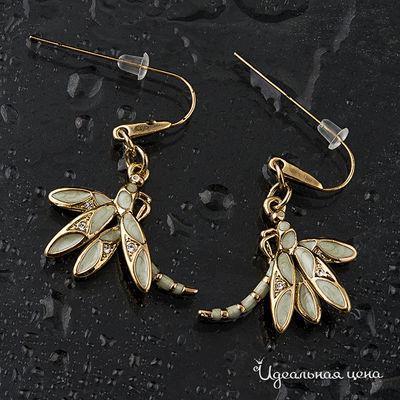 Серьги  "Стрекоза" Angello Ricci
