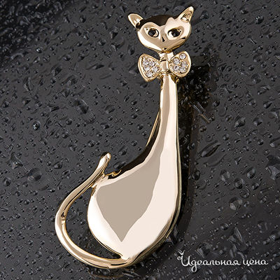 Брошь  "Кошечка" Angello Ricci
