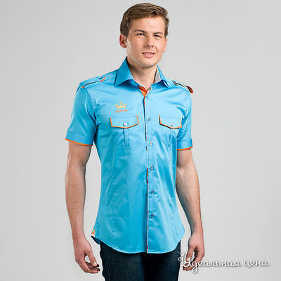 Рубашка Jess France, цвет цвет голубой