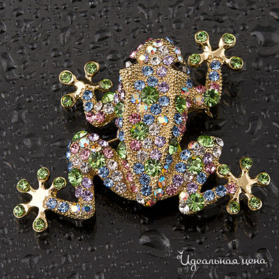 Брошь  "Лягушка" Angello Ricci
