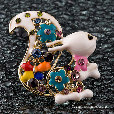 Брошь  "Зайчик" Angello Ricci