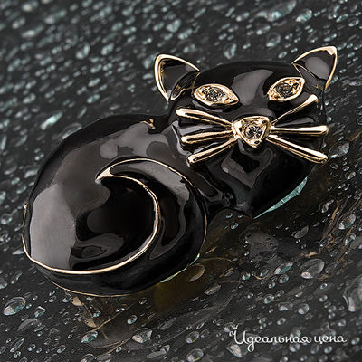 Брошь  "Котик" Angello Ricci