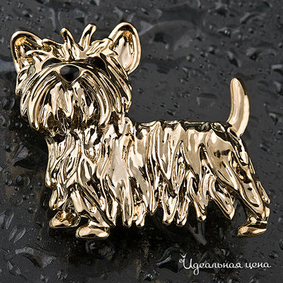 Брошь   "Собака" Angello Ricci