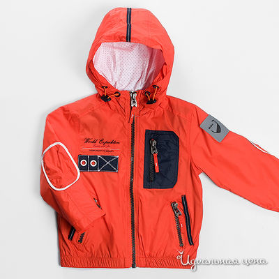 Ветровка Brin D'Herbe, цвет цвет оранжевый