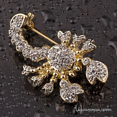 Брошь  "Скорпион" Angello Ricci, цвет Нет данных