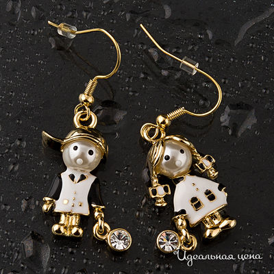 Серьги  "Девочки" Angello Ricci