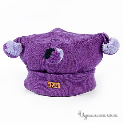 Шапка Kivat, цвет цвет сиреневый