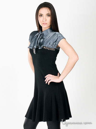 Платье Angellik, цвет цвет черный / серый