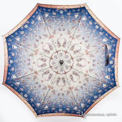 Зонт Chantal Thomass&Jean Paul Gautier, цвет цвет бежевый / голубой