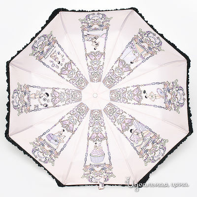 Зонт Chantal Thomass&Jean Paul Gautier, цвет цвет розовый