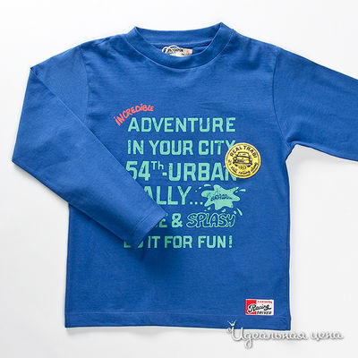 Футболка Petit Patapon, цвет цвет синий