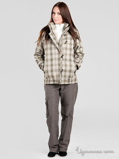 Куртка Vaude, цвет цвет бежевый / белый