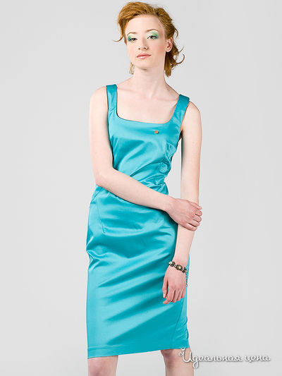 Платье Eleonora Amadei, цвет цвет голубой