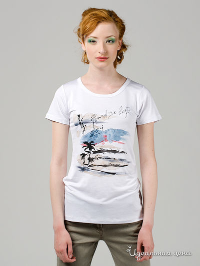 Футболка Eleonora Amadei, цвет белая