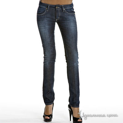 Джинсы MET, цвет цвет синий