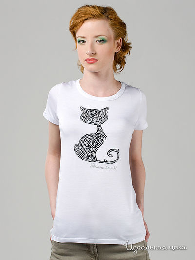 Футболка Eleonora Amadei, цвет белая